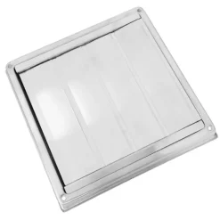 Torktumlare Ventilationsskydd 4 Tum Fyrkantigt 304 Rostfritt Stål Exteriör Utomhus Väggventilationsskydd med Nylon Mesh för att Hålla Regn Snö Vind Eller Fåglar Ute | Fyndiq