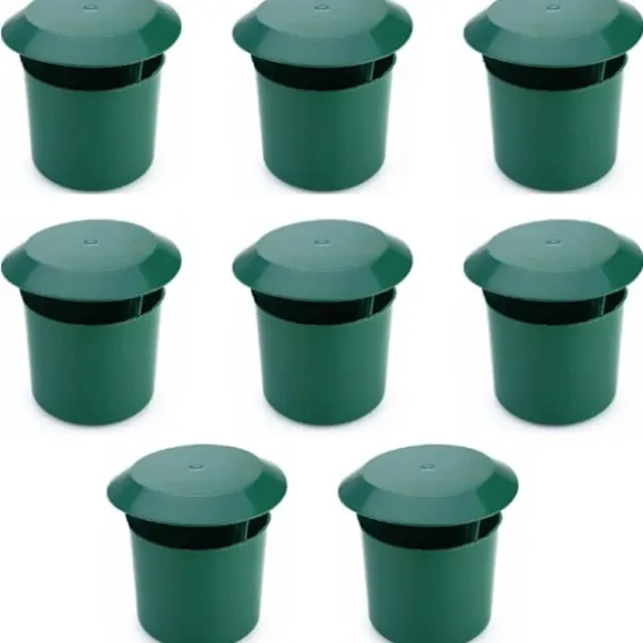 Trädgårdssnigel- och snigelfälla Miljövänlig giftfri plast Skadedjursfångare Låda Säker Utomhus Trädgårdsblommor (8-pack)