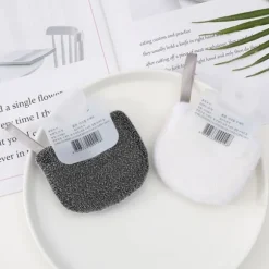 Trämassa Disksvamp Disktvätt Bomull Block Pot Torka color random