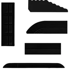 Tröskelramper för hushållsbruk för Cloud Whale/Xiaomi/Roborock/IRobot/Cobos/Dreame robotdammsugare