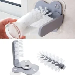 TS-Diskborste med sugproppar 2-pack - För glas