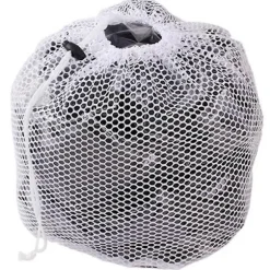 Tvättnät med dragsko, tvättmaskinssäker, stark tvättpåse i tjockt nät S Style 1