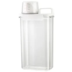Tvättpulver förvaringstank Tätning Tvättpulver dispenser med handtag Large Size