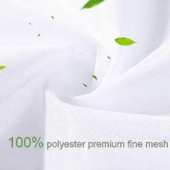 Tvättrådsväska XXL för tvättmaskin 90 x 110 cm Tvättrådsväska Återanvändbar Fint Maskad