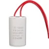 25UF CBB60 AC 450V Liten Volym Kondensator Dubbeltråd Tvättmaskin Motor [DB]