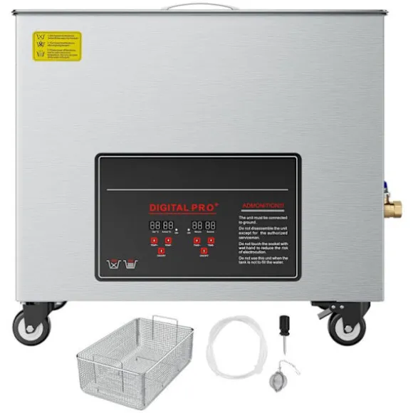 Ultraljudsrengörare 50 L-Duoku-Ultraljudsrengöringsapparat 840 W 40 kHz-med Digital Skärm-i Rostfritt Stål