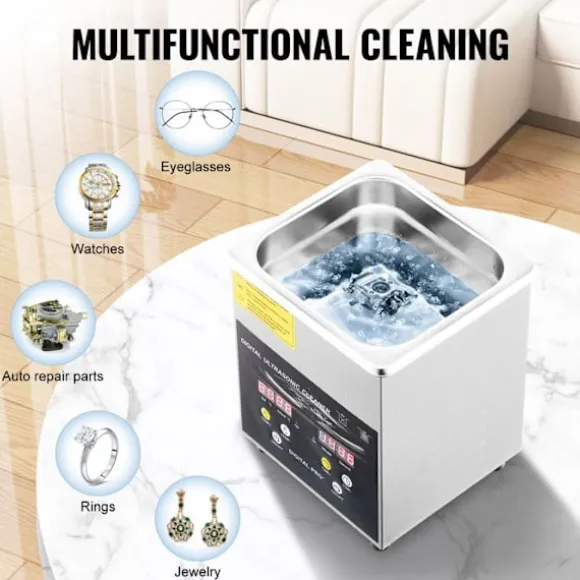 Ultraljudsrengörare-Duoku-2 L-Digital professionell laboratorierengörare med timer-Värme 100 W