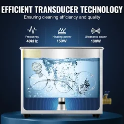 Ultraljudsrengörare-Duoku-6 L-Digital Timer och Värme-Rostfritt Stål-40kHz