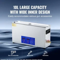 Ultraljudstvätt-Duoku-10 L-Digital Rengöringsmaskin 300W med Värme och Timer