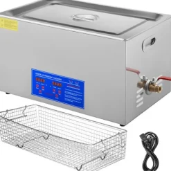 Ultraljudstvätt-Duoku-22 L-rostfritt stål-med digital värme timer och smyckesrengöring