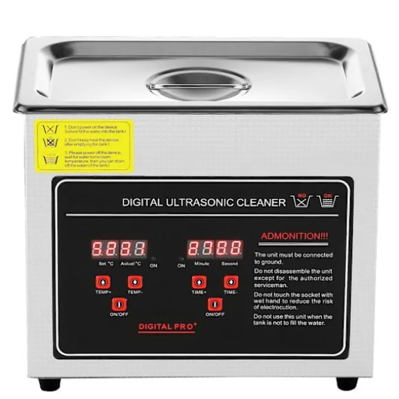 Ultraljudstvätt-Duoku-6 L-Rostfritt Stål-med Digital Timer och Smyckesrengöring