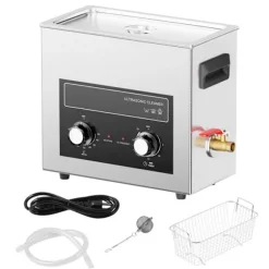 Ultraljudstvätt-Duoku-6 L-Sonikvitalmaskin 180 W med värme och timer