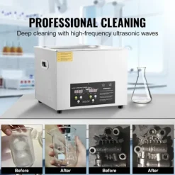 Ultrasonic Cleaner-Duoku-15 L-med Timer, Uppvärmning 600 W, Ultrasonic Effekt 360 W