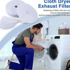 Universella Torktumlare Avgasfilter, för (20 Stycken) Torktumlare Avgasfilter