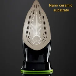 Uppladdningsbart Sladdlöst Strykjärn 2400 Watt Anti-Dropp Non-Stick Stryksula