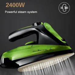 Uppladdningsbart Sladdlöst Strykjärn 2400 Watt Anti-Dropp Non-Stick Stryksula