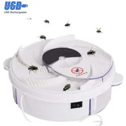 USB Flugfälla Elektrisk Skadedjursfångare Hushålls Insektsfångare Automatisk Flugfälla