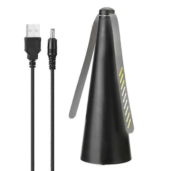 USB Uppladdningsbar Utomhus Köksfläkt Flugavvisare Flugförstörare Håll Flugor Borta (FMY) black