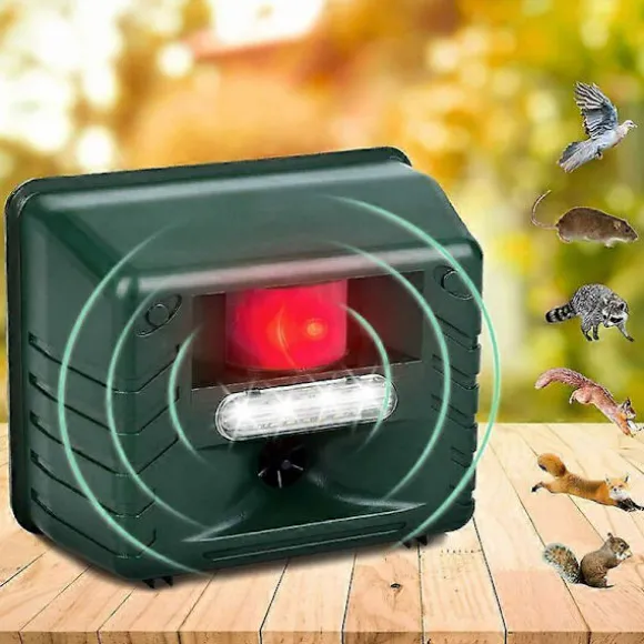 Utomhus Fågelskrämma, Ultraljud Djurskrämma, Ultraljud Fågelskrämma med Rörelsesensor