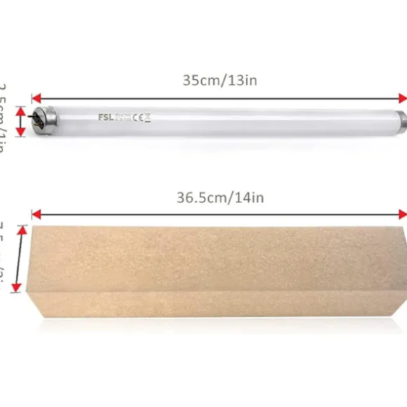 UV-lampa Anti flygande insekter. Electric Insect Killer Fly Killer 20W. Elektrisk myggmedelslampa (lampa)