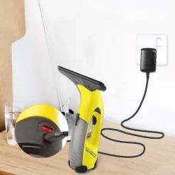 Vakuumströmförsörjningsadapter Batteri Bärbar Laddare För Karcher Wv50 Wv60 Wv70 Wv2 Wv5 Fönsterdammsugare Plug-in Batteriladdare - EU-kontakt