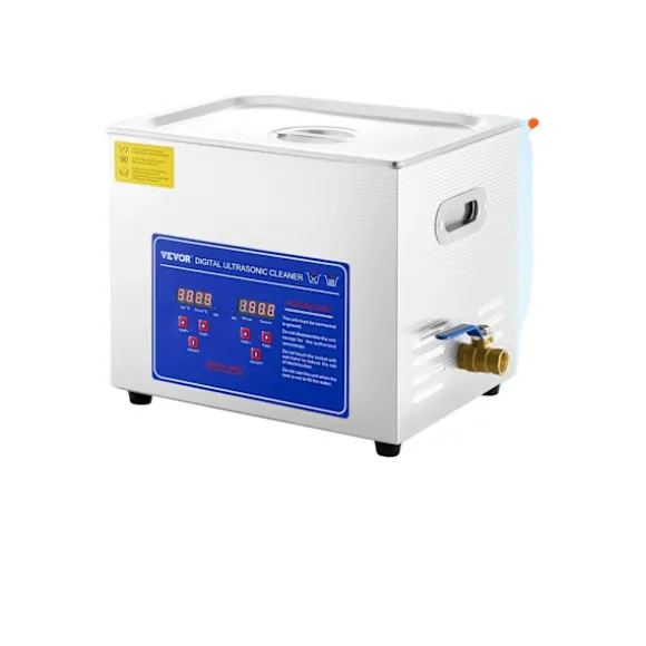 VEVOR Ultrasonic Rengörare, Hög Ultraljudseffekt, Stora Kapacitetsalternativ,10L
