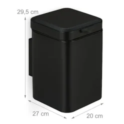 Vägghängd kosmetikabehållare 6 liter