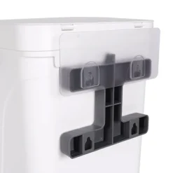 Väggmonterad 10L Soptunna med Lock och Handtag