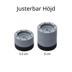 Vibrationsdämpare för Tvättmaskin/Torktumlare - Grå