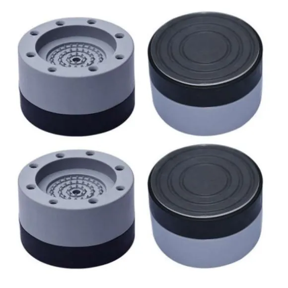 Vibrationsdämpare för Tvättmaskin/Torktumlare - Grå 3.8cm