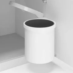 vidaXL Inbyggd sophink plast 12 L Vit