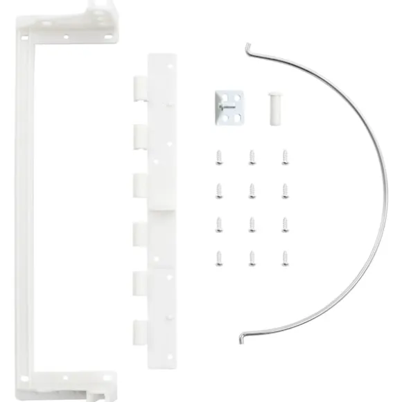 vidaXL Inbyggd sophink plast 12 L Vit