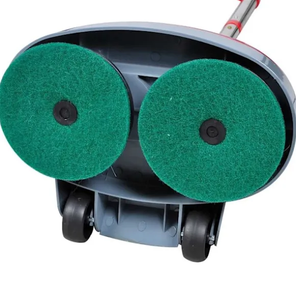 vidaXL Polermaskin golv 5 i 1 funktion Röd
