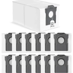 VUSZR 12 PCS Dammsugarpåse för Dreame L10s Ultra Gen 2 / L10s Pro Ultra Heat / X30 L40 Ultra / X BORSTE OCH TILLBEHÖR TILL DAMMSUGARE