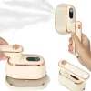 1000w Mini Travel Steamer strykjärn，Handhållna bärbara ångkokare för kläder Liten klädångare Resestorlek Handhållet