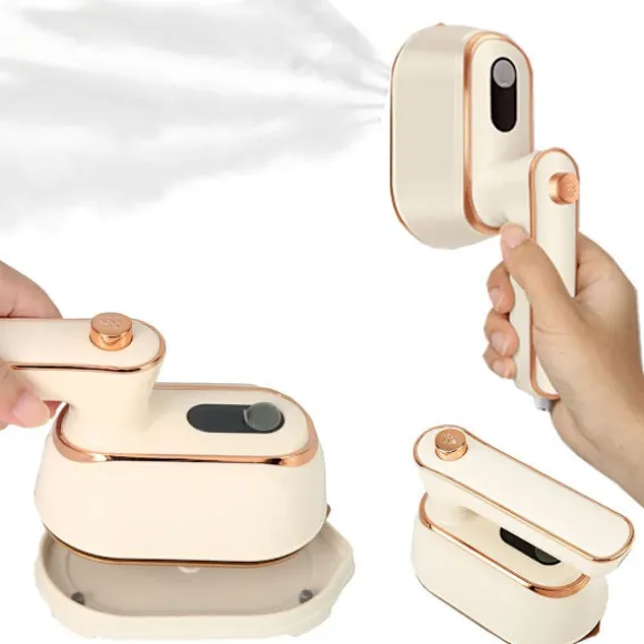 1000w Mini Travel Steamer strykjärn,Handhållna bärbara ångkokare för kläder Liten klädångare Resestorlek Handhållet