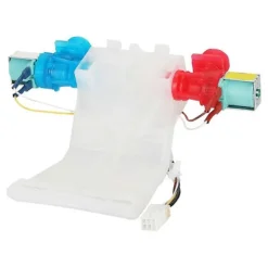 W10144820 Vatteninloppsventil för tvättmaskin Kompatibel med W10311458 W10140911 AC120V Ersättningsdelar för tvättmaskin