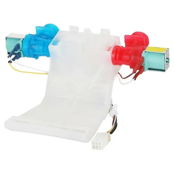 W10144820 Vatteninloppsventil för tvättmaskin Kompatibel med W10311458 W10140911 AC120V Ersättningsdelar för tvättmaskin