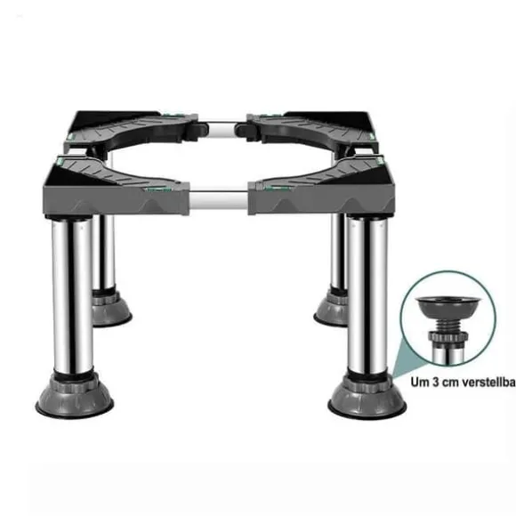 Washing Machine Base/Washing Machine Stand with Anti Vibration Feet – Washing Machine Stand, Strong Load Capacity, Non-Slip and Practical