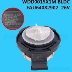 WDD0015X1M BLDC EAU64082902 26V Dräneringspumpmotor för Tvättmaskin Tvättmaskins Dräneringsenhet