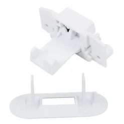 WH02X24399 Låsbleck för Tvättmaskinslock och WH01X24381 Ram för Tvättmaskinslock för och Toppmatad Tvättmaskin