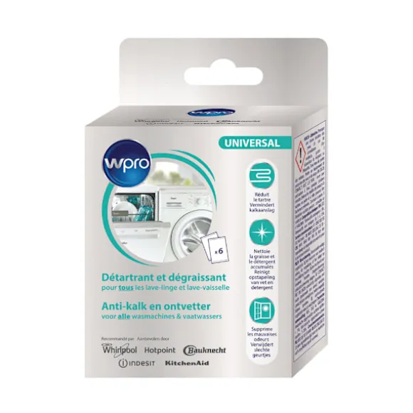 WPRO Avkalkningsmedel Disk- / Tvättmaskin 300 g