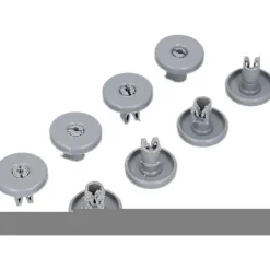 8x Diskmaskin Nedre Korg Hjul Lämplig För Aeg Electrolux 50286965004 502869500/4 A