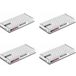 4x Ersättningsdelar Hepa-filter för -ha 50 Hepa Airclean-filter för S4/s5/s6/s8 C2-c3 Dammsugare White