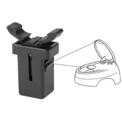 2x Ersättningslås för Brabantia Touch-lock, Kompatibel med Lock för Soptunna, Reservdel, Reparationslås, Clip, Ersättningslås, Soptunna