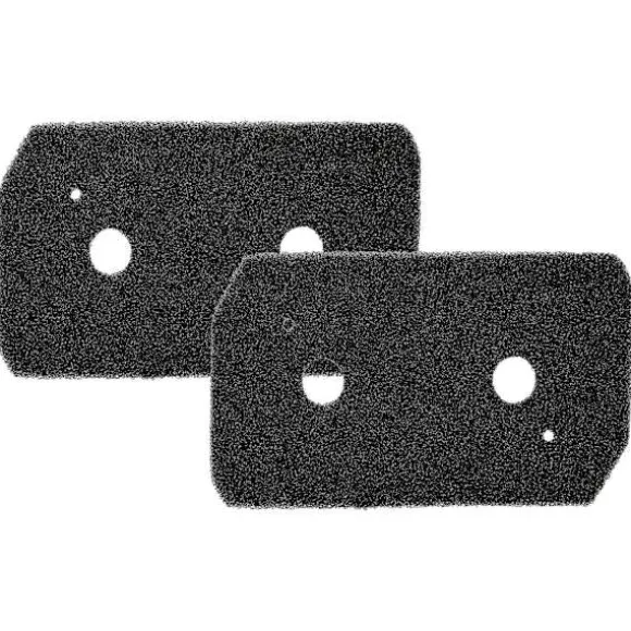 2x Ersättningsskumfilter för Bosch/Siemens 12007650 Torktumlare [DB] Black