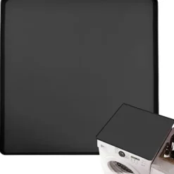 23,6x23,6 tum silikonskydd för tvättmaskin | Vattentätt dammtätt toppskydd för tvättmaskin