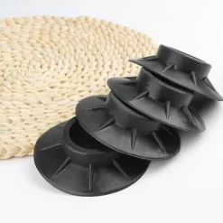 4x Vibrationsdämpare - Gummifötter till Tvättmaskin