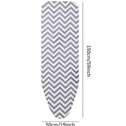 150x50cm Super Extra Bred Stort Elastiskt Ersättningsöverdrag Strykbräda Passar 138*38CM Brädor [DB]