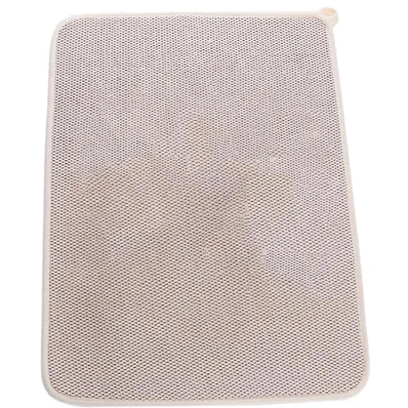 yyhh Diskunderlägg Mikrofiber Diskhandduksmatta, Superabsorberande, Mikrofiber Diskhandduksmatta Beige